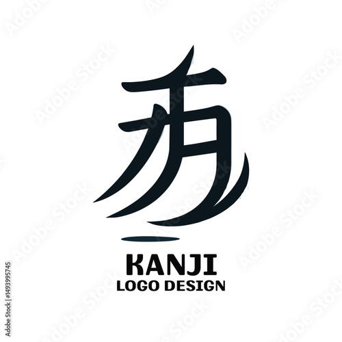 Kanji Vector Logo Design
