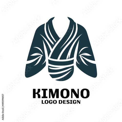 Kimono Vector Logo Design