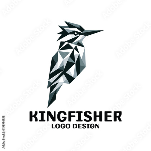 Kingfisher Vector Logo Design