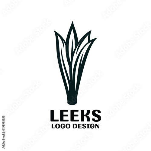 Leeks Vector Logo Design