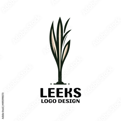 Leeks Vector Logo Design