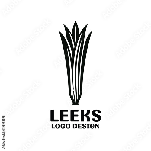 Leeks Vector Logo Design