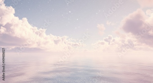 silver lining cloud background