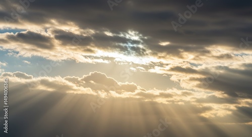 silver lining cloud background