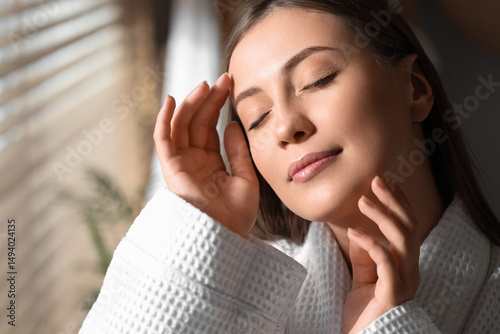 Beautiful woman with health...
