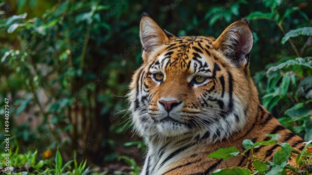 Obraz premium tiger in the jungle