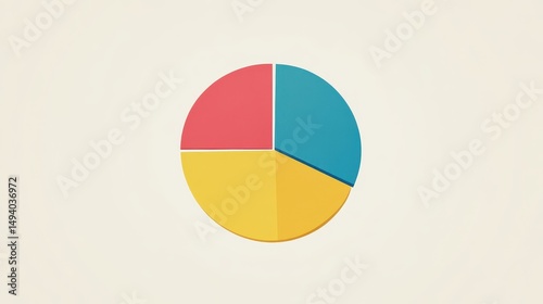 Free Download Market share distribution graphic flat design side view theme competitive analysis animation Triadic Color Scheme - GFXLoad