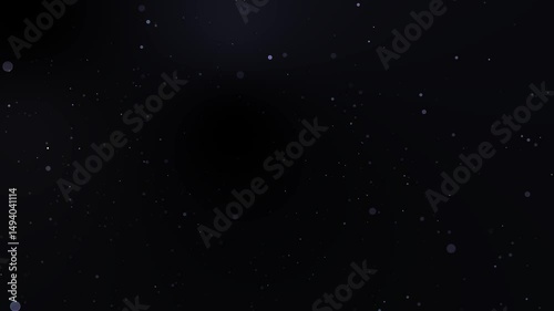 Dark Particle Flow Background Animation