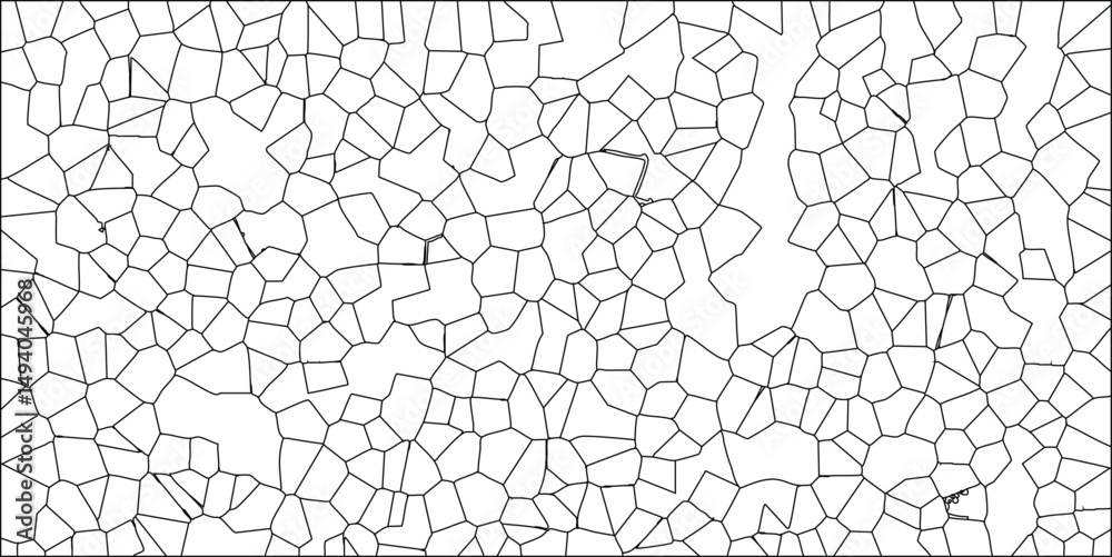 Obraz premium Abstract geometric pattern with black lines and white spaces a vector illustration for design projects and creative visuals