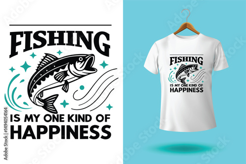 fishing vintage illustration design t shirt vintage