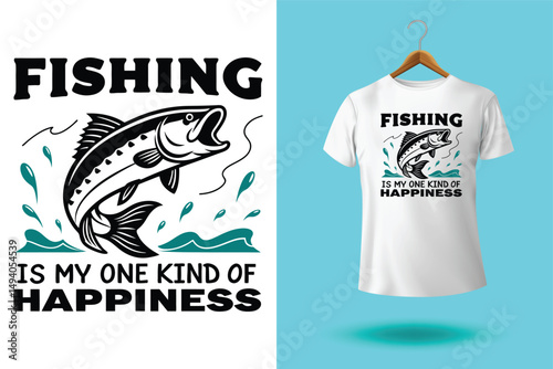 fishing vintage illustration design t shirt vintage