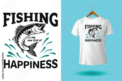 fishing vintage illustration design t shirt vintage