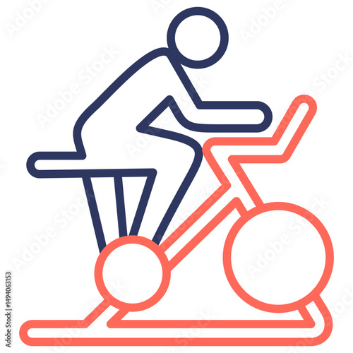 Exercise Bike Icon