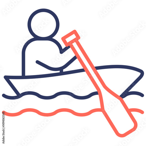 Rowing Icon