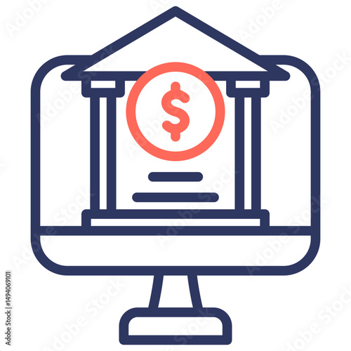 Online Banking Icon