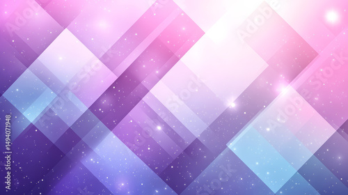Abstract geometric design with soft color transitions