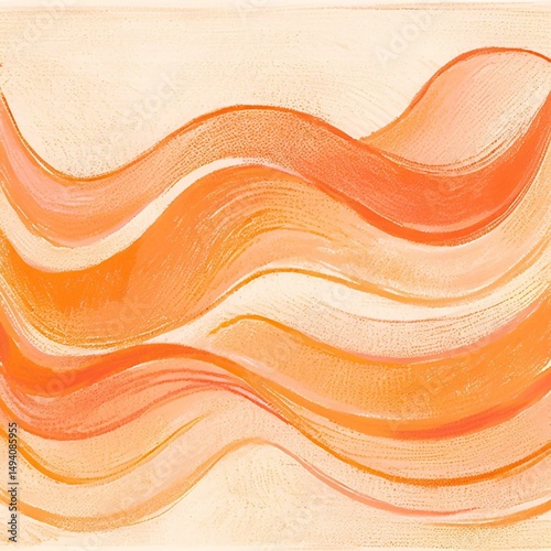 Abstract wave colorful wallpaper and illustration