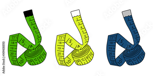 rolling meter icon white on background