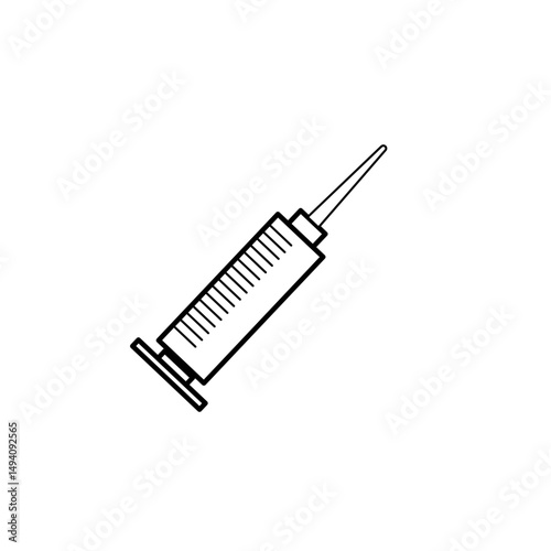 syringe with needle