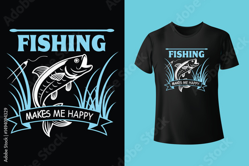 Fishing t shirt design retro and vintage style and t shirt graphic designs for fish man