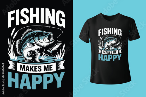 Fishing t shirt design retro and vintage style and t shirt graphic designs for fish man