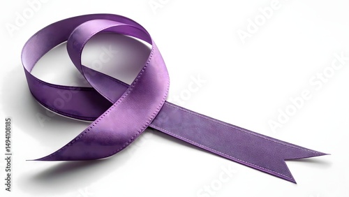 Purple Ribbon Awareness Symbol Meaning and Causes