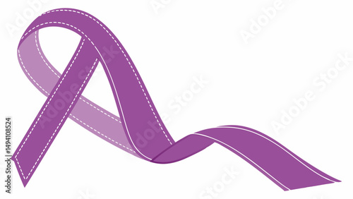 Purple Ribbon Awareness Symbol Meaning and Significance
