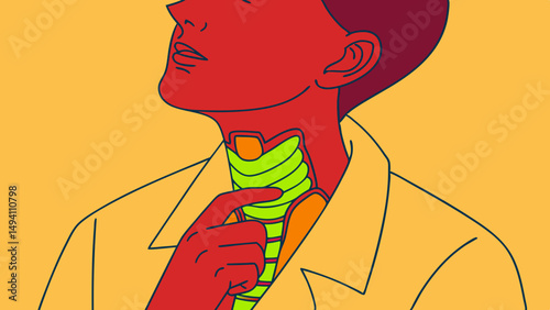 Anatomy of the Human Throat