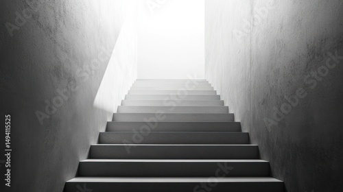 Ascending to luminosity: A monochrome staircase to brighter perspectives