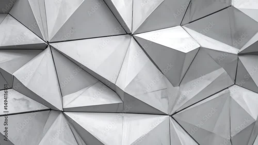 A gray background with a white triangle pattern in the style A gray background with a white triangle pattern in the style