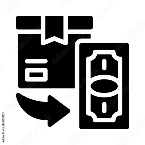 cash glyph icon
