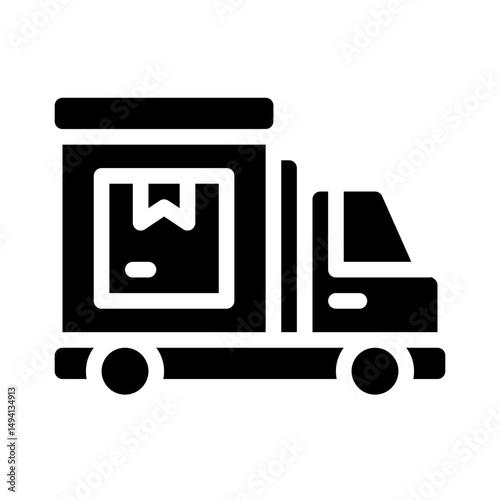 delivery glyph icon