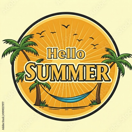 summer vacation poster