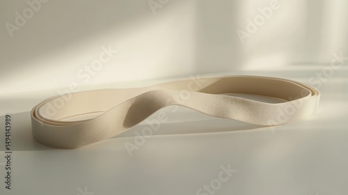 Woven band loops on surface