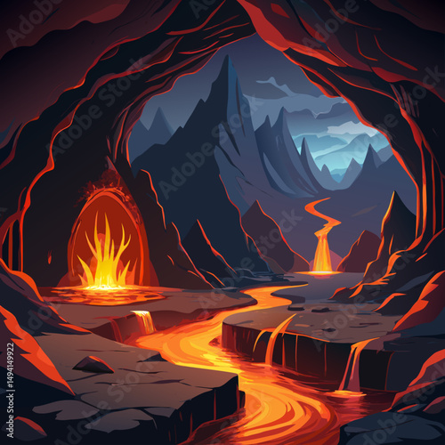 cave lava