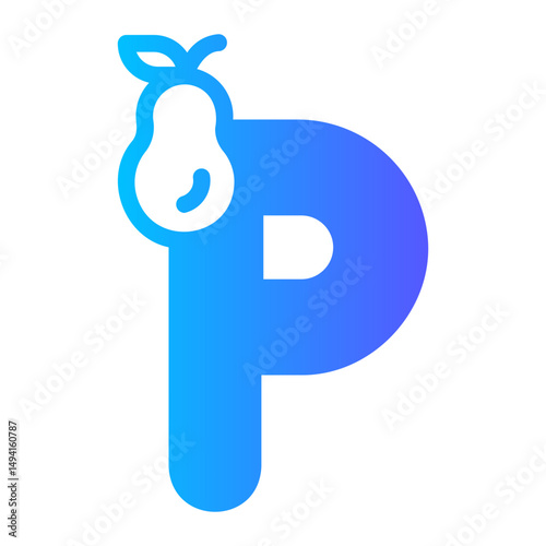 Letter p