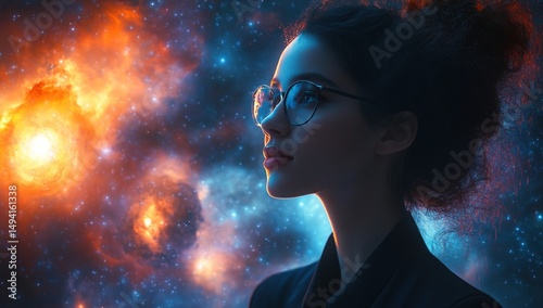 Woman in space