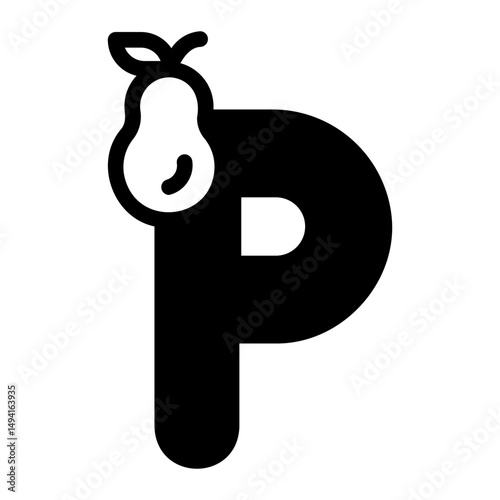Letter p