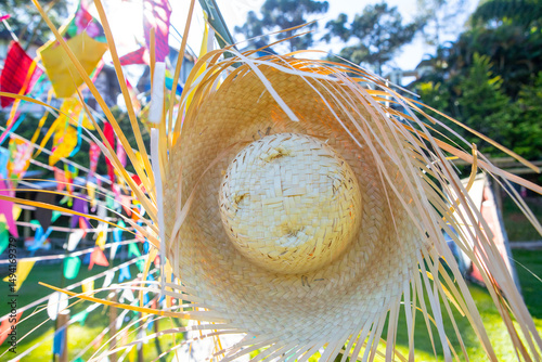 country hat, used as decoration for June festivals.