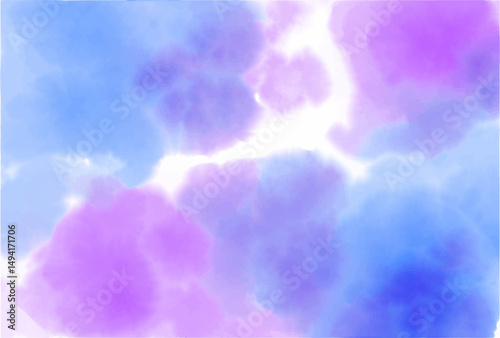 水彩　青　絵の具　壁紙　背景