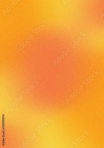 Abstract orange blurred gradient background design, Abstract defocused background, Abstract orange  gradient blend background, Abstract Blurred orange Background with grain texture effect