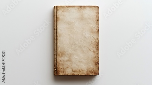 Antique book cover