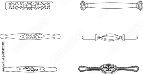 vector illustration sketch silhouette image design handle cabinet cupboard classic modern 