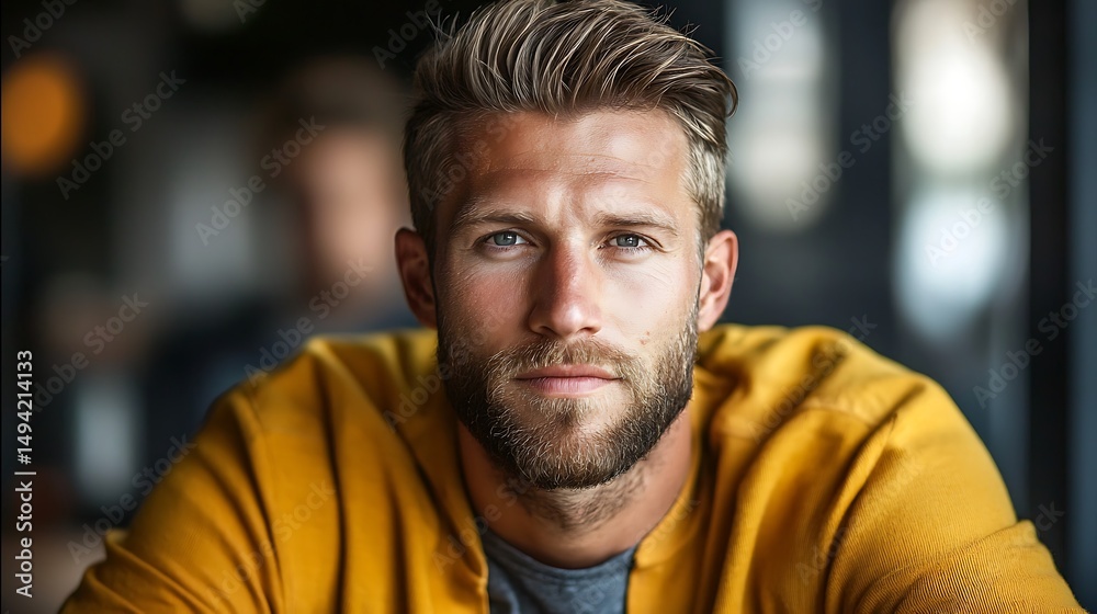 Obraz premium Confident Young Man Portrait