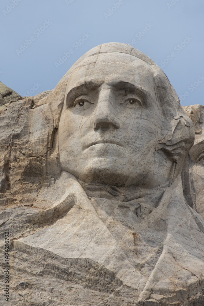 President Abraham Lincoln sculpture at Mount Rushmore National Monument, South Dakota President Abraham Lincoln sculpture at Mount Rushmore National Monument, South Dakota
