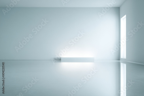 Wallpaper Mural smooth ultrabright mirror surface reflecting soft light creating serene and elegant atmosphere Torontodigital.ca