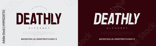 Bold display font with sharp and futuristic edges, perfect for tech titles, posters, and edgy branding projects.