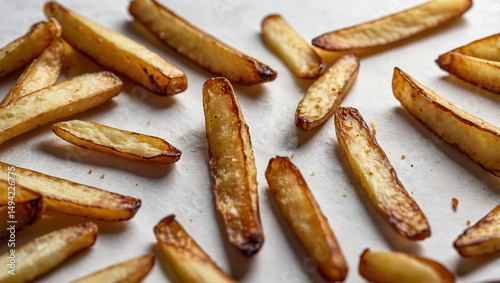 image of crispy fried potatoes and chips