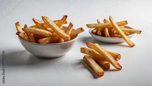 image of crispy fried potatoes and chips