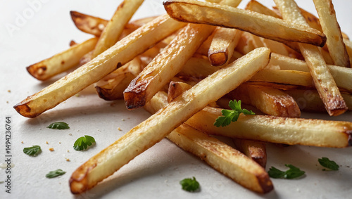image of crispy fried potatoes and chips